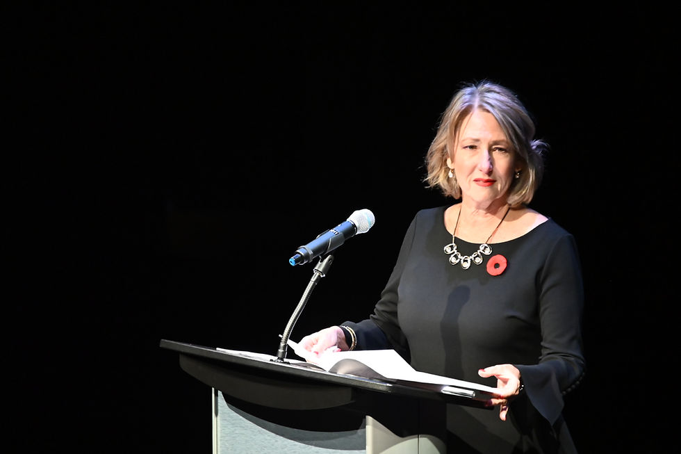 Marian deWever is the winner of the 2025 Business Leader Award, presented by the Stratford & District Chamber of Commerce during its Business Excellence Awards ceremony this year.