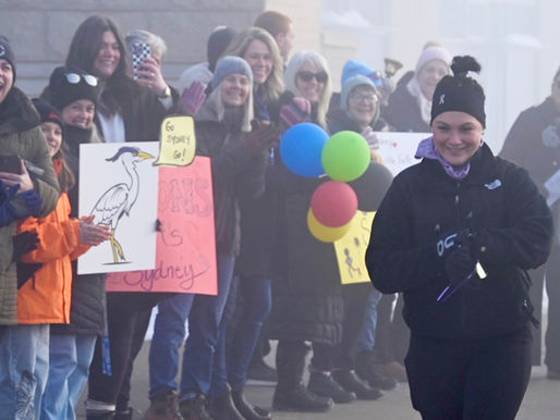 Sydney Touzel raises $12K with fundraising marathon in support of Optimism Place
