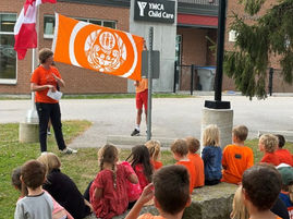 Sprucedale students mark Orange Shirt Day