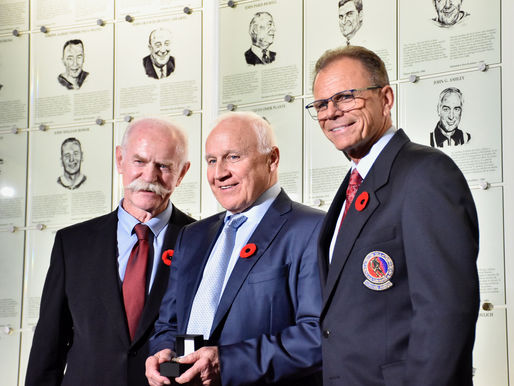 Colin Campbell inducted into Hockey Hall of Fame