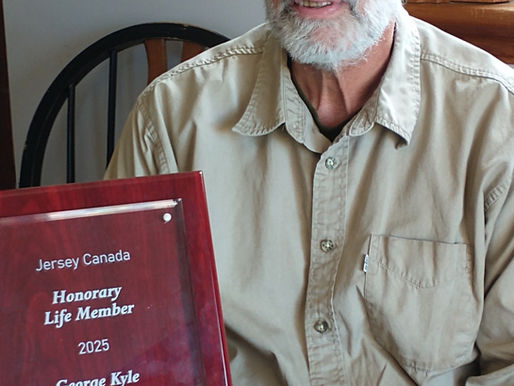 Jersey Canada adds third-generation Brant Jersey booster—mentor to their honorary lifetime member roster