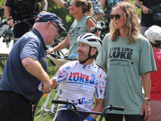 Cycling trek raises over $300,000 for HN hospice