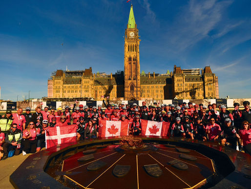 Paris cyclist raises more than $5,700 for kids with cancer in 850-km ride