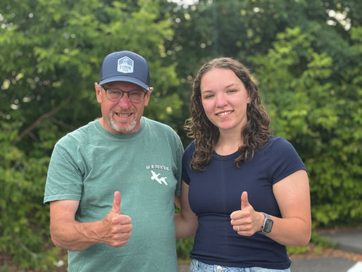 Helsdon family celebrates father/daughter POMAC outdoor writing awards ‘double’