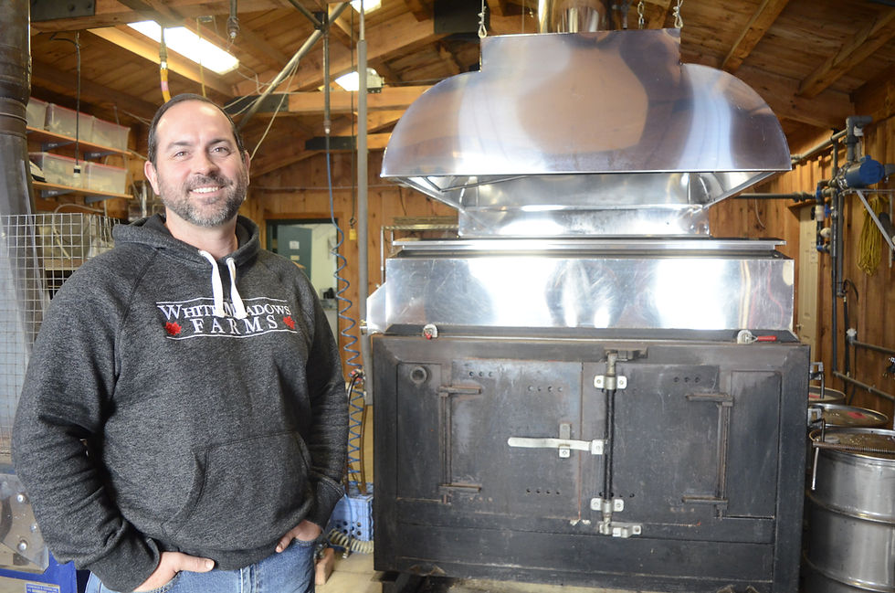 Though they’re never quite sure exactly when it’ll happen, Richard Bering and his White Meadows Farms team were busy last month getting things ready for the 2025 maple season. - Luke Edwards photos