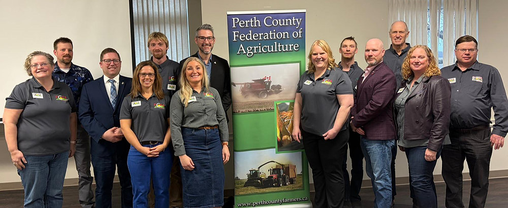 Fred Spring Perth Perth County farm groups share priorities at spring forum with MP, MPP
