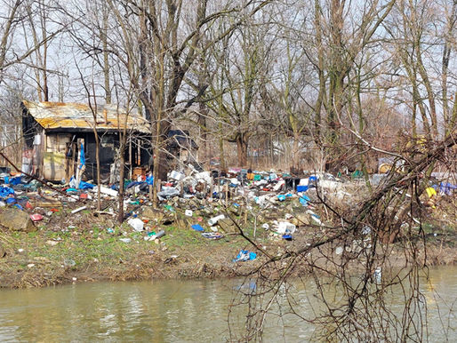 Abandoned Ingersoll encampment undergoes cleanup