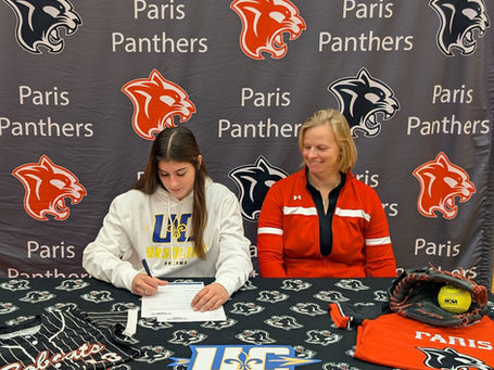 Paris District student commits to NCAA Division II softball