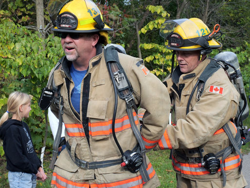 Local firefighters Run for the Cure in full gear