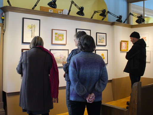 The Art Olympics Exhibit opens at the Station Gallery