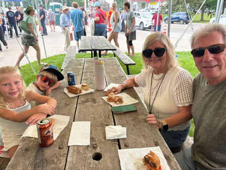 Community supports childhood cancer fundraising barbecue