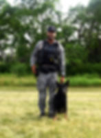 Meet Const. Amrit Gill and Atos with CPS’ new canine unit. /CPS photo