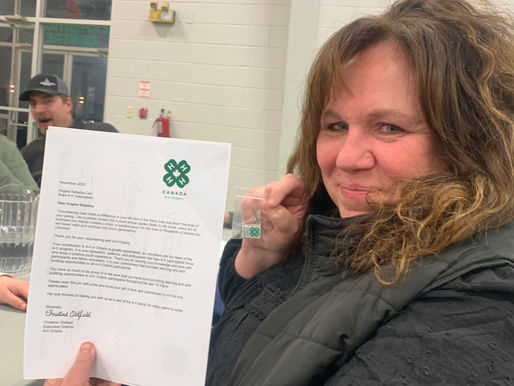 An evening of achievement at the Brant 4-H awards banquet