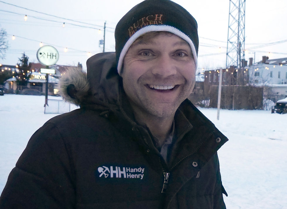 Henry Knelsen is looking forward to a good winter of skating and hockey on the Handy Henry outdoor ice rink in Simcoe.