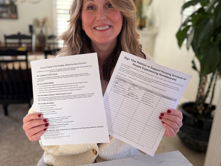 Woodstock woman launches petition to help the homeless