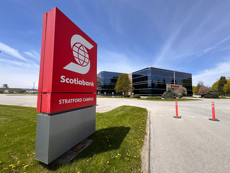 10 and 52 Wright Boulevard, the former Scotiabank data centre, may be Stratford’s next police headquarters, as council and staff continue to consider it as the most cost-effective solution to the service’s space.