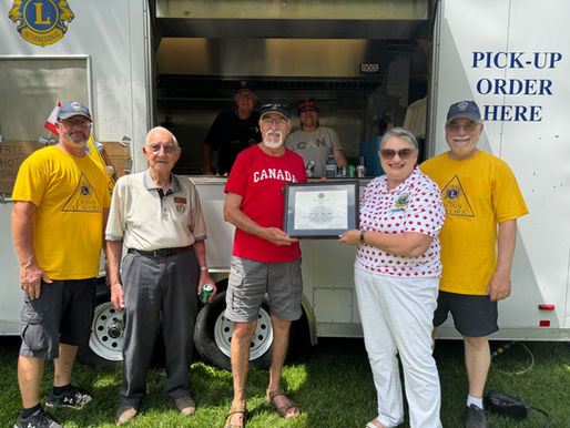 Lions celebrate 95 years with hometown Canada Day celebration