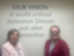 Cathy Ritsma, retiring executive director of the Alzheimer Society Huron Perth, next to incoming director Tracey Jones. After 28 years of working with the local chapter of the Alzheimer Society, Ritsema is retiring and welcoming Jones into the role, effective Aug. 1.