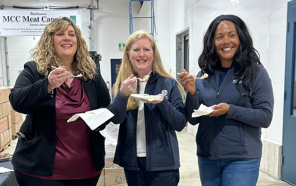 MCC Ontario, Food Bank of Waterloo Region partner to supply canned chicken to families in need