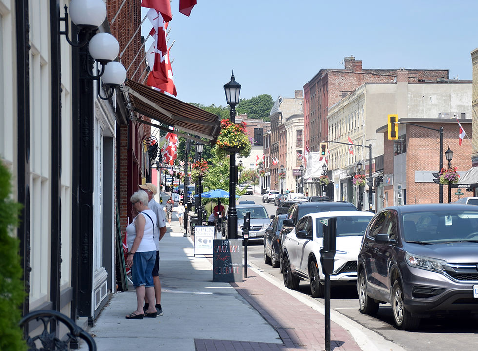 Downtown Port Hope will be transformed into a vast outdoor gallery for Arts Month in August and the return of the long-time Port Hope Arts Festival on Aug. 8. /Sarah Hyatt photo