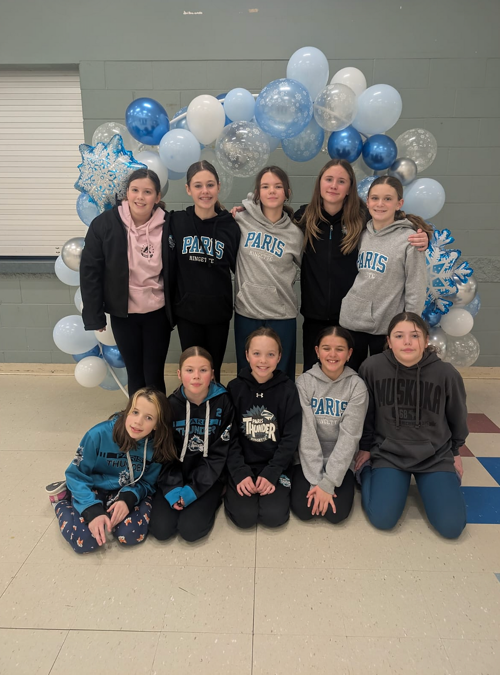 Thunder shine on home ice at Paris Ringette tournament