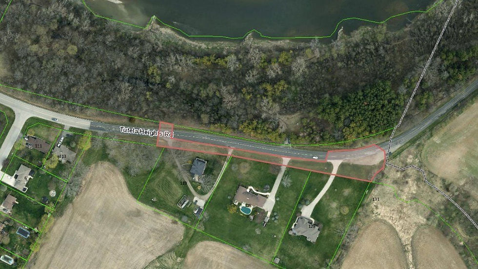Phelps Road and Veterans Memorial Parkway will be alternate routes between Mount Pleasant and Cockshutt roads, once Tutela Heights Road closes on Sept. 16.