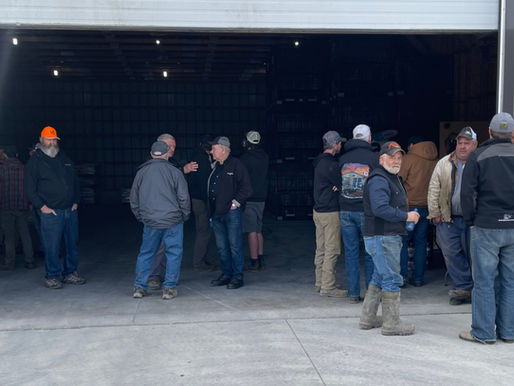 Farmers gather for spring barbecue near New Hamburg amid planting delays