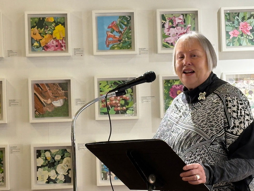 Station Gallery hosts year-end event celebrating art, music and poetry