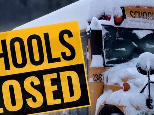 Blowing snow closes Grand Erie schools for two straight days last week