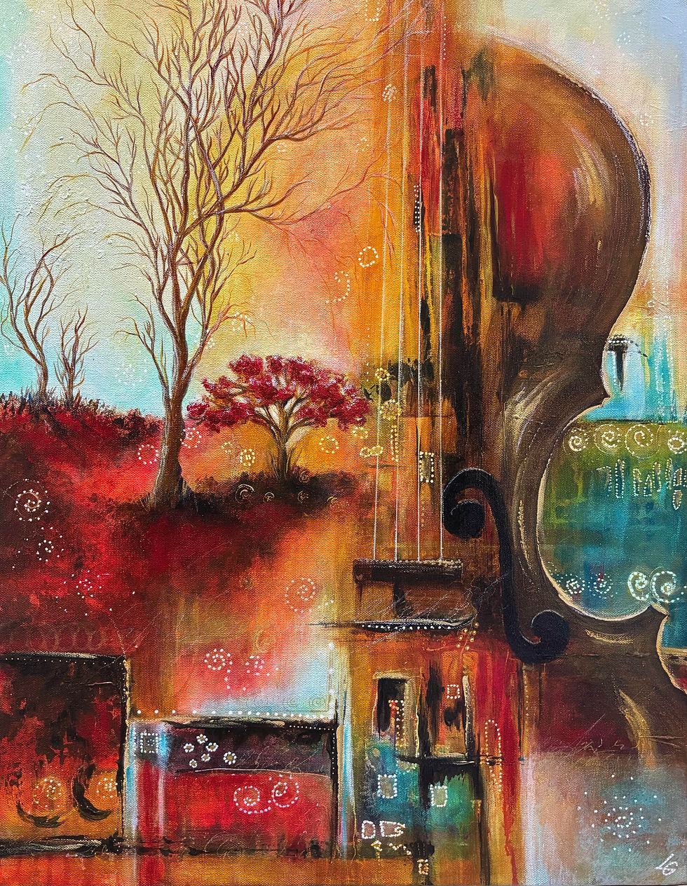 Where Music Lives: Visiting artist Lisa Golem at the Goderich Co-op Gallery