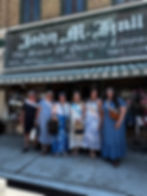 Making the most of a bridal shower weekend in Paris, Tina Gary, Anita Barnes, Zoe Barnes, bride-to-be Skye Barnes, Jessie Gardiner and Cassandra McIsaac travelled from the Barrie area and were pleasantly surprised to discover the lively Paris Street Market on the promenade. The group said the vibrant downtown atmosphere made their weekend getaway even more memorable. They’re pictured entering one of Paris’ most iconic shops with deep history in town– John M. Hall. (See history of the building on page 9)
