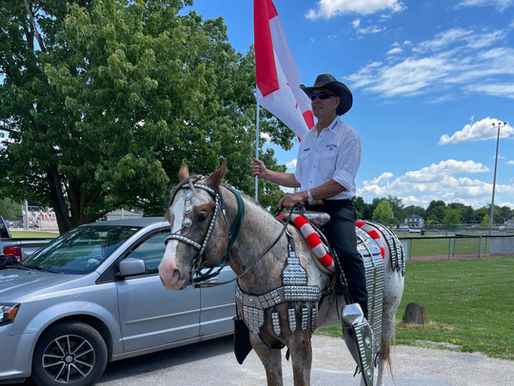 Longtime horseman continues family tradition at Shakespeare Field Day Parade