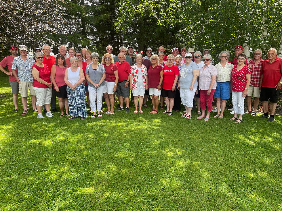 Annual Canada Day breakfast brings friends and neighbours together near Avonton