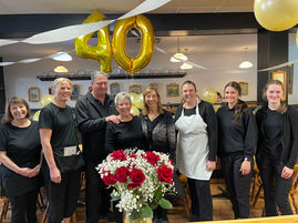 Quehl’s Restaurant celebrates 40 years of service from longtime staff member Kim Ziegler