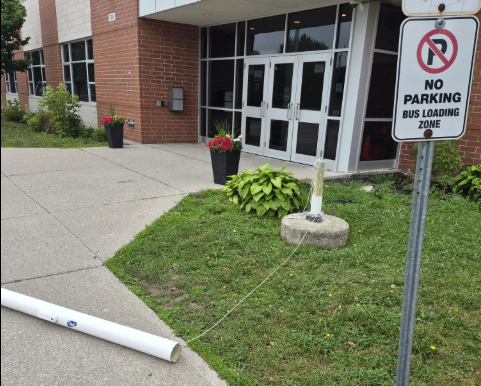Ingersoll school hit by Pride flag vandals