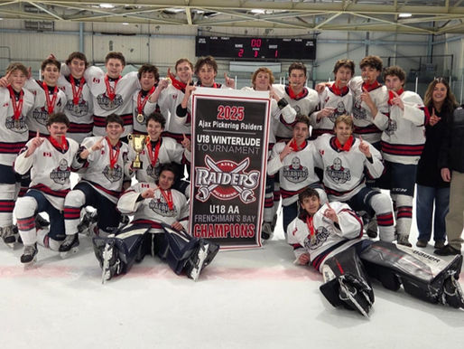 U18 Warriors overcame the odds to win Ajax Winterlude Tournament