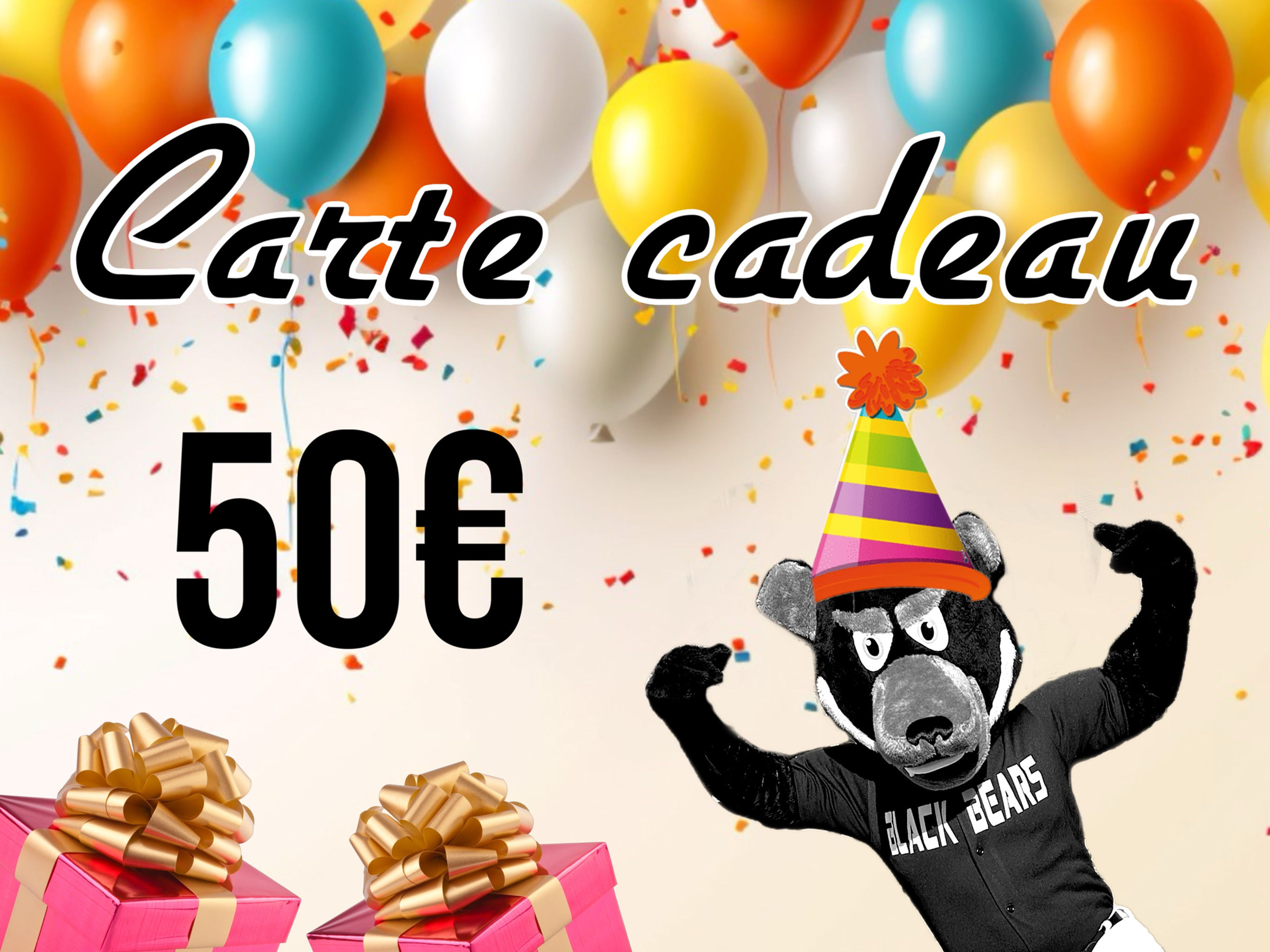 CARTE CADEAU 50€