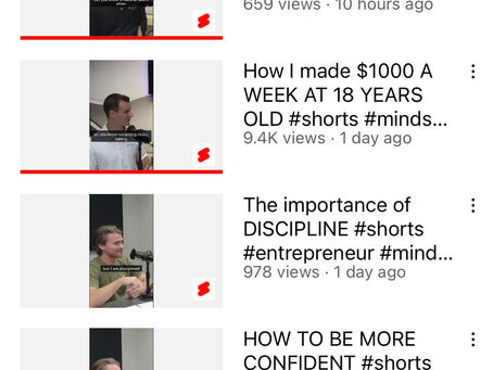 Be sure to check out our new YouTube shorts
