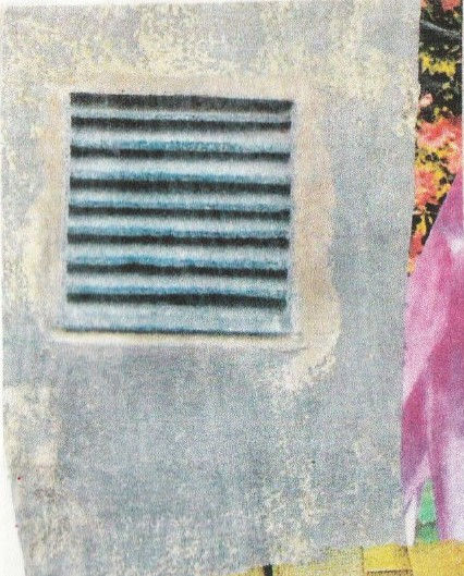 'Seven', collage, 5 x 8cm
