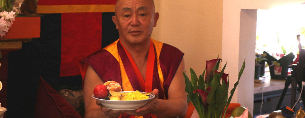 Blessed Fruit at Tea Ceremony