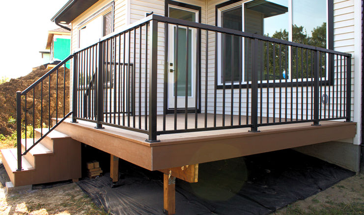 Image of a Circularm's ASA single deck, a warm and cozy outdoor space.