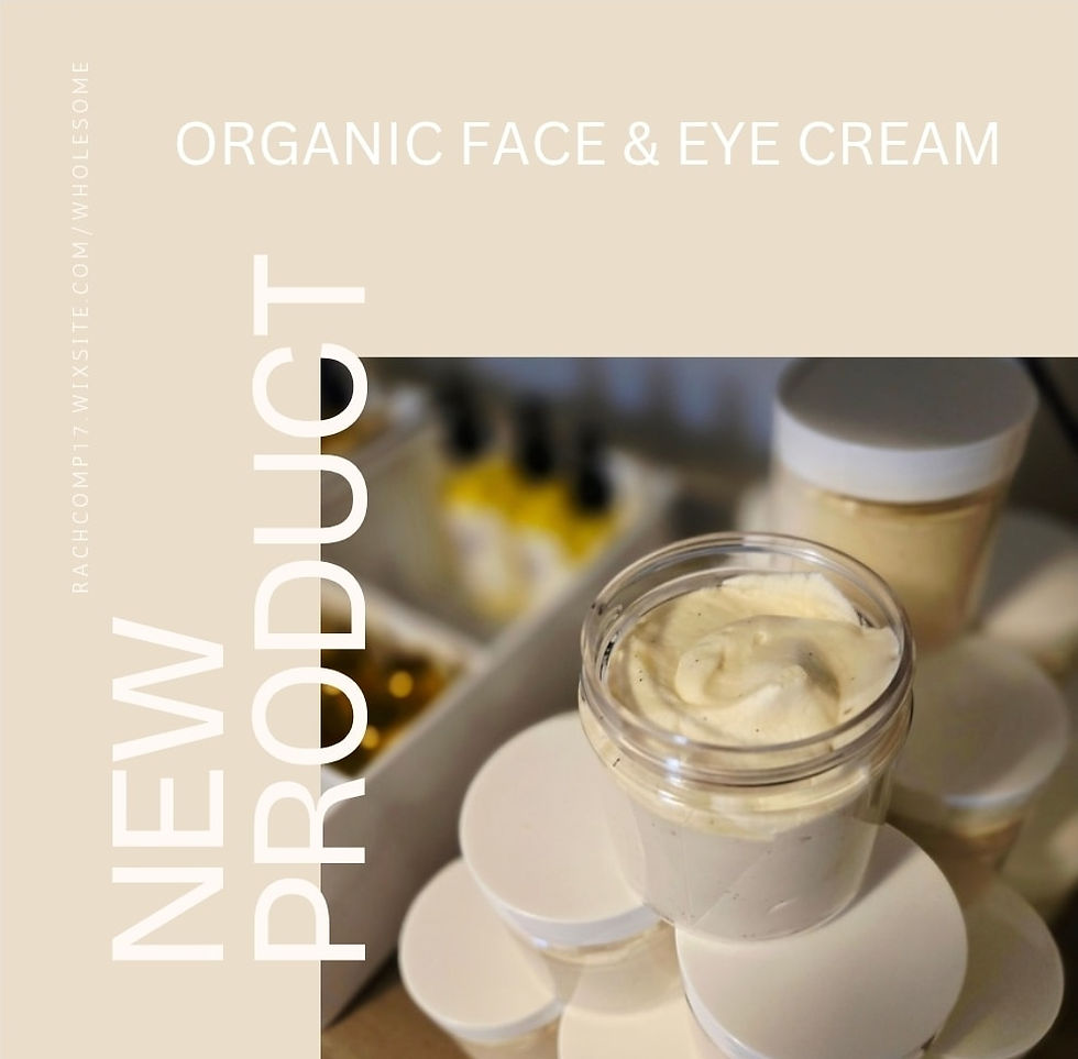ORGANIC FACE & EYE CREAM