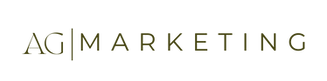 AG Marketing Linear logo, dark green
