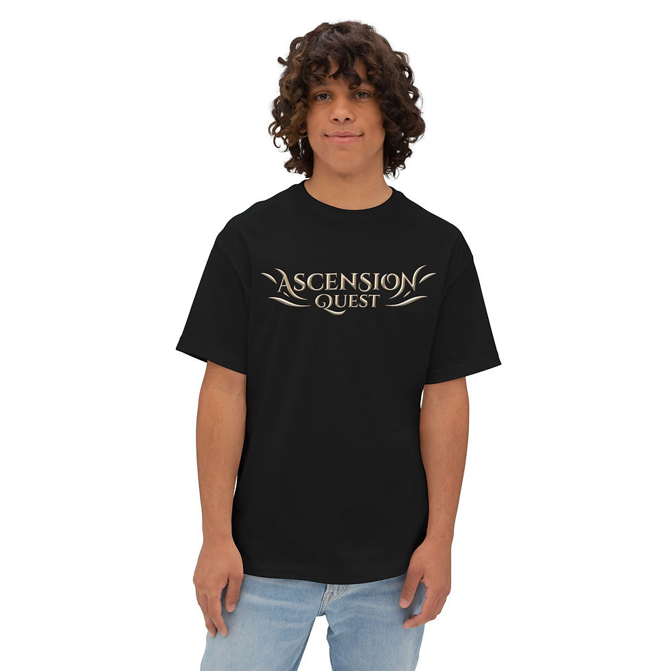 Thumbnail: Ascension Quest | Unisex Oversized Boxy Tee