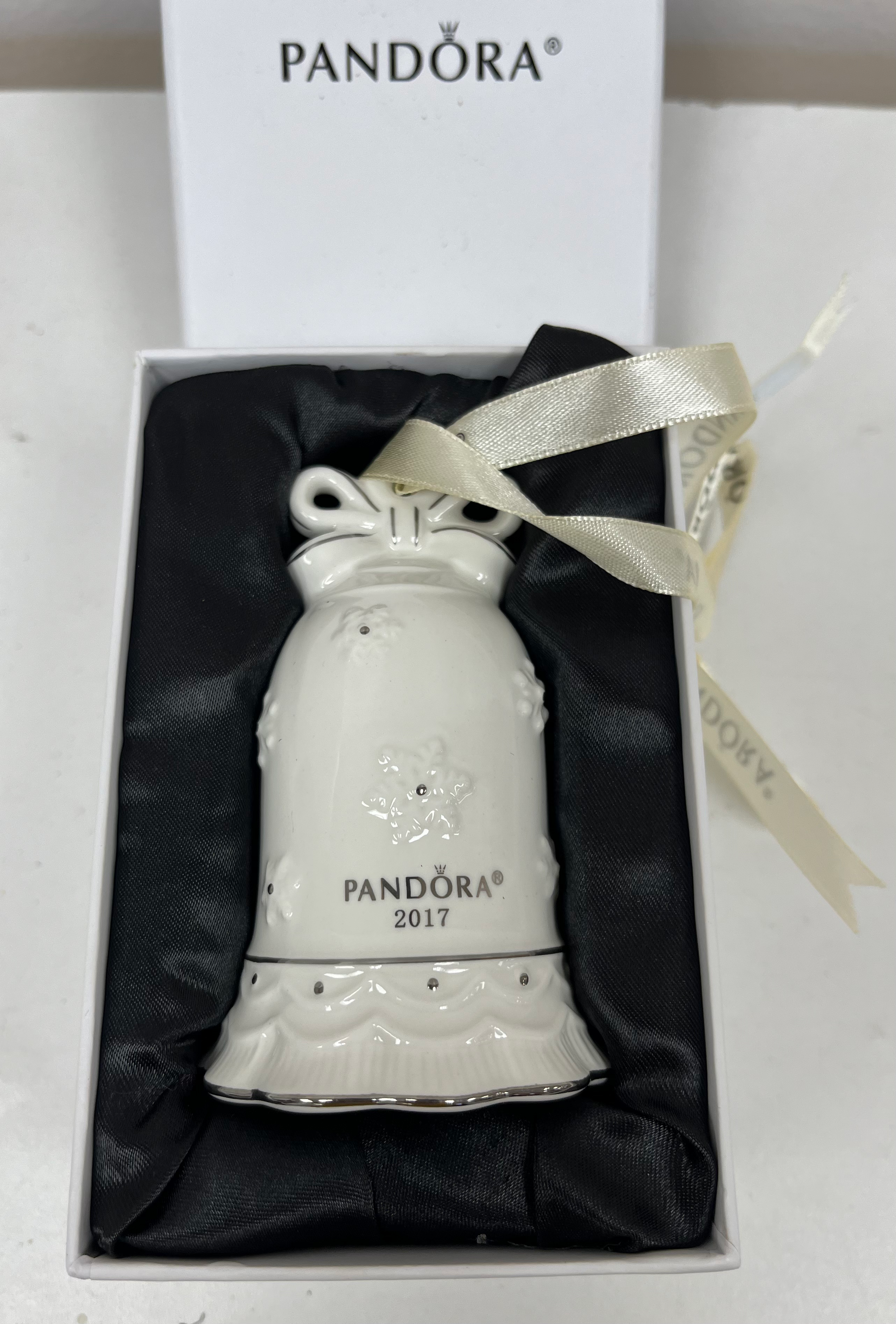 Pandora 2017 Christmas Bell Limited Edition Ornament