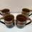 Thumbnail: Pottery mugs Dalton (4 mugs)