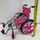 Thumbnail: Funrise Foldable Pink Wheelchair for 18" Dolls (American Girl, My Life, Etc.)