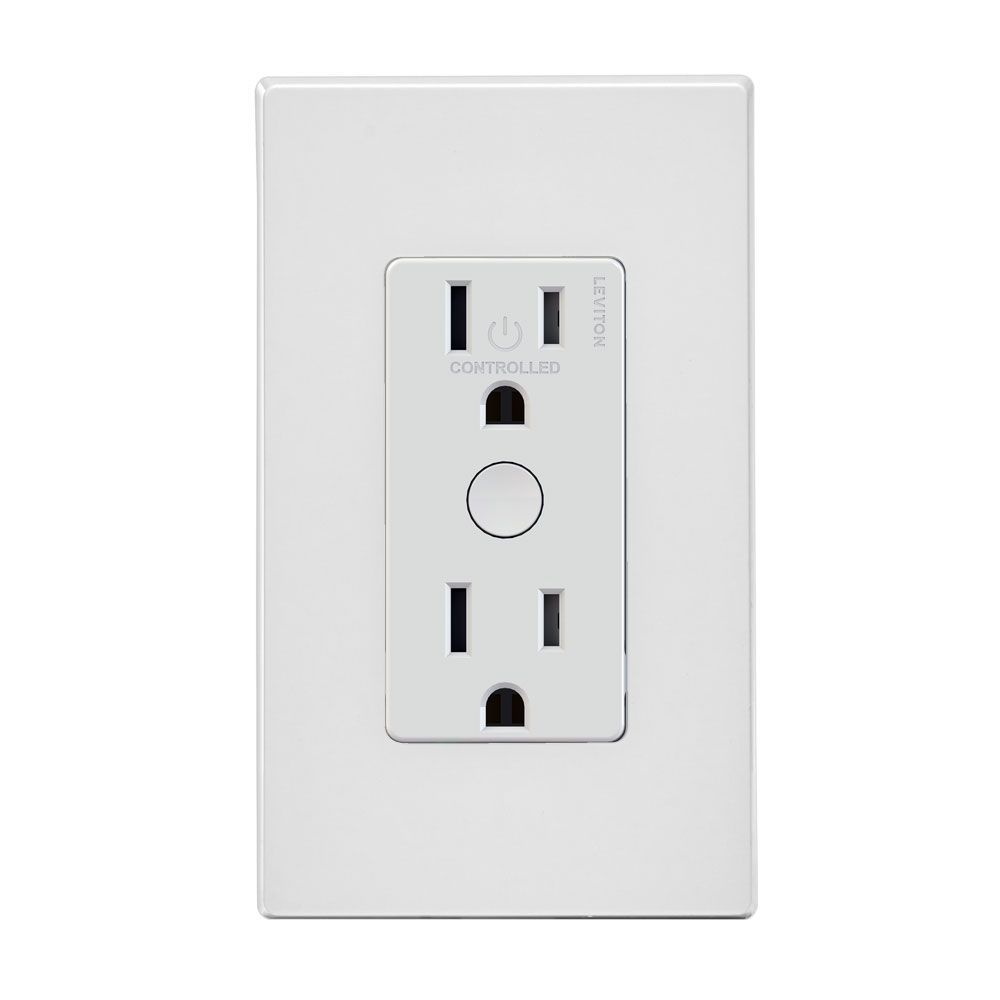 Leviton Indoor Smart Z-Wave Plus Tamper-Resistant Outlet