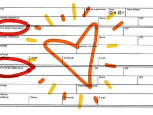 Ficha de inscrição