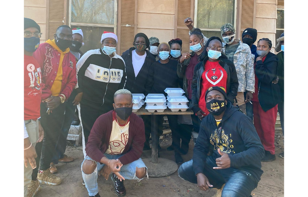 Americus(GA) Alumni Chapter of Kappa Alpha Psi Fraternity, Inc Meal Donation
